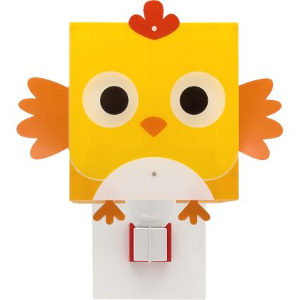 Dalber 64649 - Детски аплик LITTLE CHICKEN 1xE27/15W/230V