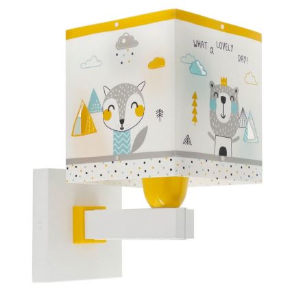 Dalber 73249 - Детски аплик HELLO LITTLE 1xE27/60W/230V