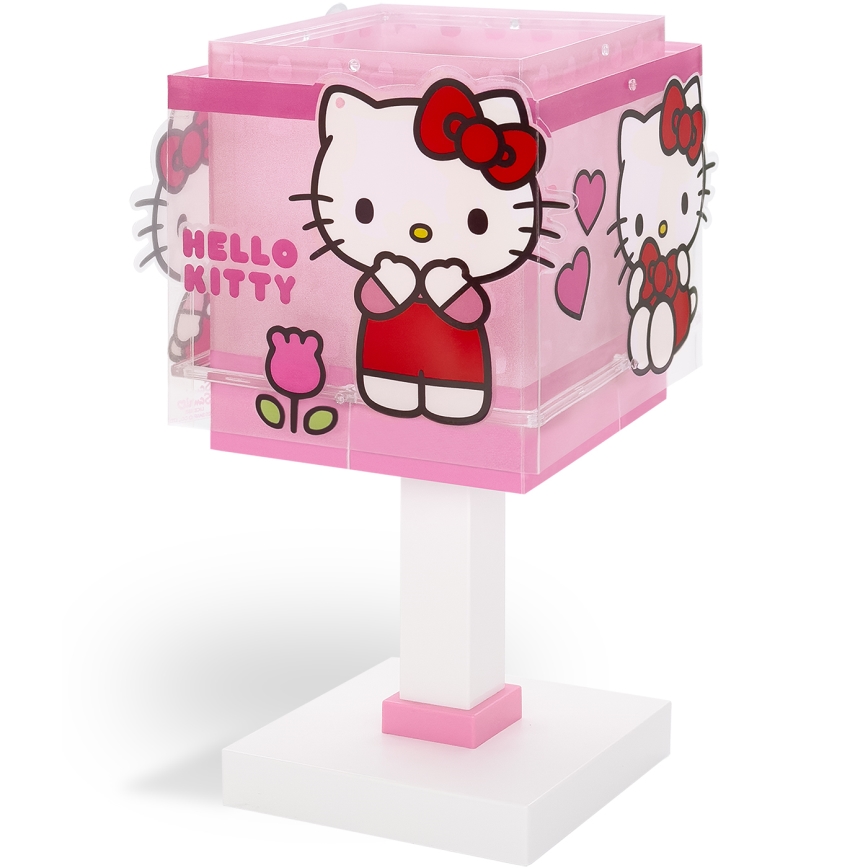 Dalber 73261 - LED детска лампа HELLO KITTY 1xG4/4W/230V розова