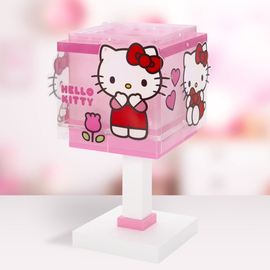 Dalber 73261 - LED детска лампа HELLO KITTY 1xG4/4W/230V розова