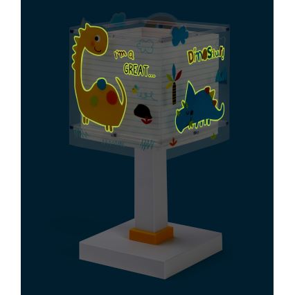 Dalber 73451N - LED детска лампа DINOS 1xG4/4W/230V пъстроцветна