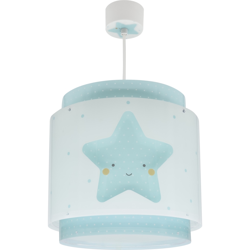 Dalber 76012T - Детски полилей BABY DREAMS 1xE27/15W/230V син