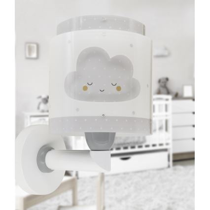 Dalber 76019E - Детски аплик BABY DREAMS 1xE27/15W/230V сив