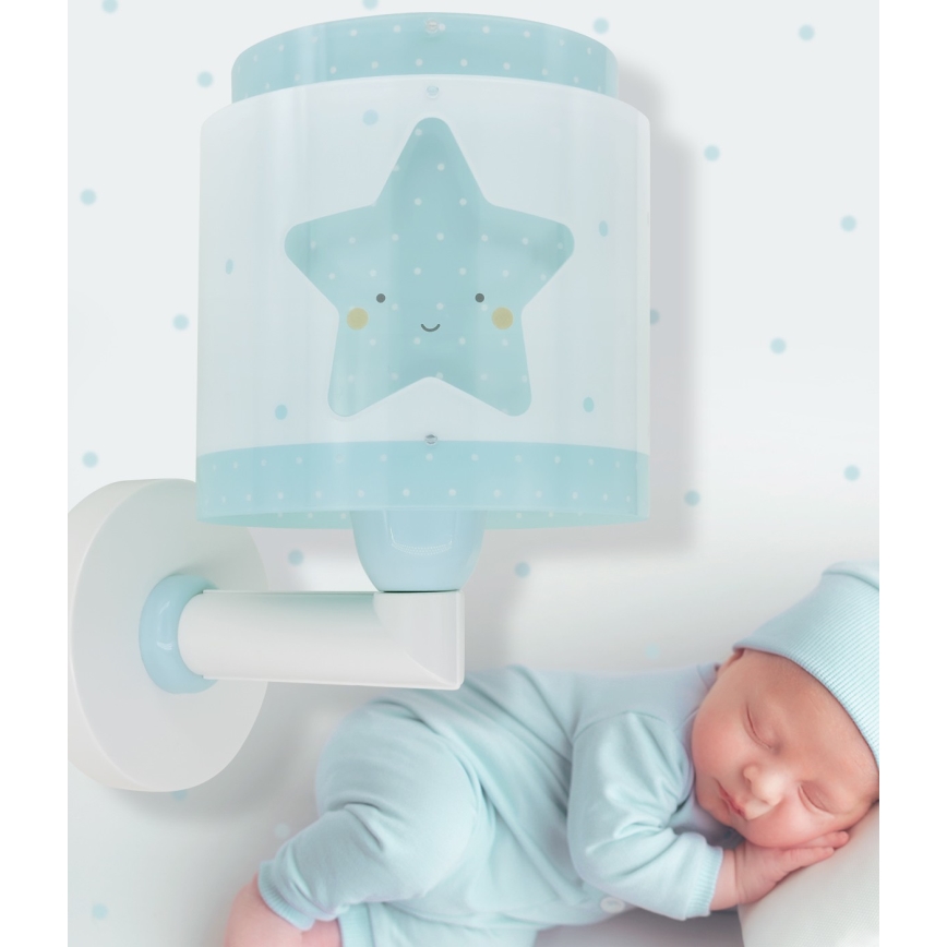 Dalber 76019T - Детски аплик BABY DREAMS 1xE27/15W/230V син