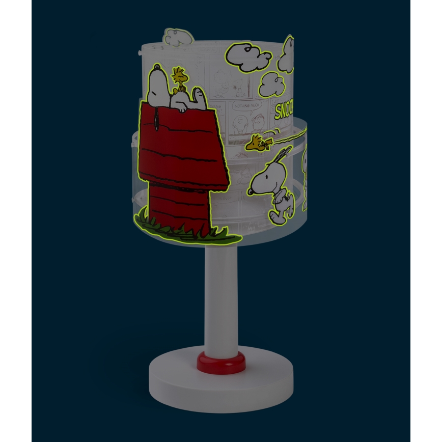 Dalber 76301 - LED детска лампа SNOOPY 1xG4/4W/230V бяла/червена