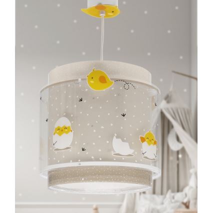 Dalber 76872 - Детски полилей BABY CHICK 1xE27/15W/230V