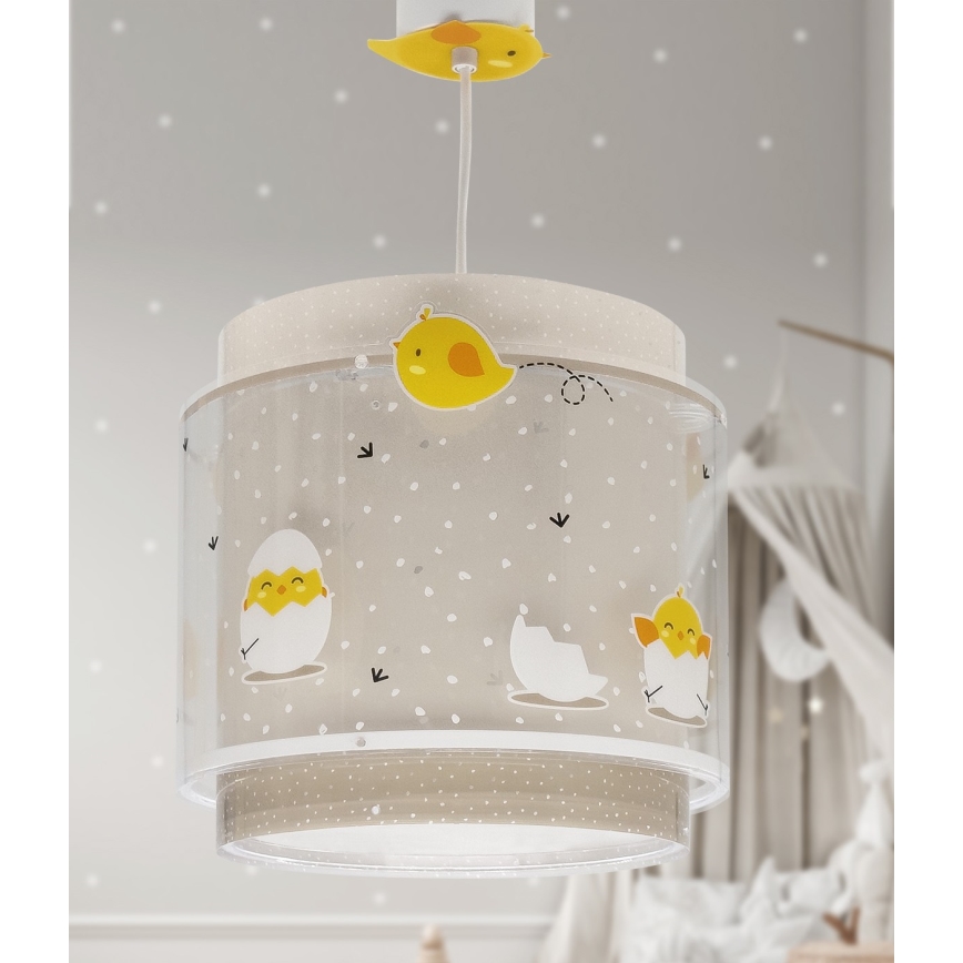 Dalber 76872 - Детски полилей BABY CHICK 1xE27/15W/230V