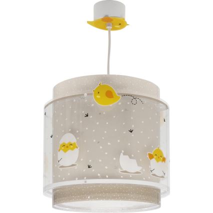 Dalber 76872 - Детски полилей BABY CHICK 1xE27/15W/230V