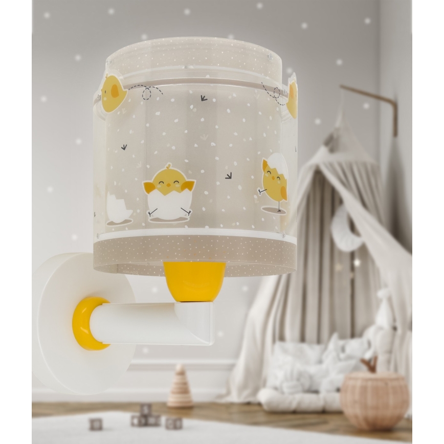 Dalber 76879 - Детски аплик BABY CHICK 1xE27/15W/230V