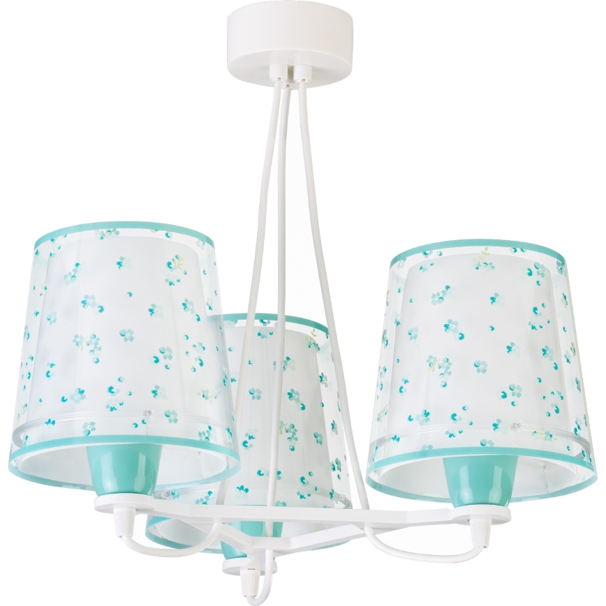 Dalber 81177H - Детски полилей DREAM FLOWERS 3xE27 / 60W / 230V