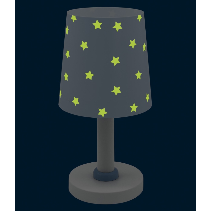 Dalber 82211T - Детска лампа STAR LIGHT 1xE14/40W/230V синя