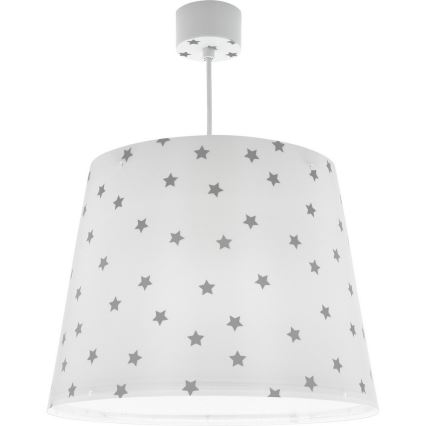 Dalber 82212B - Детски полилей STAR LIGHT 1xE27/60W/230V бял