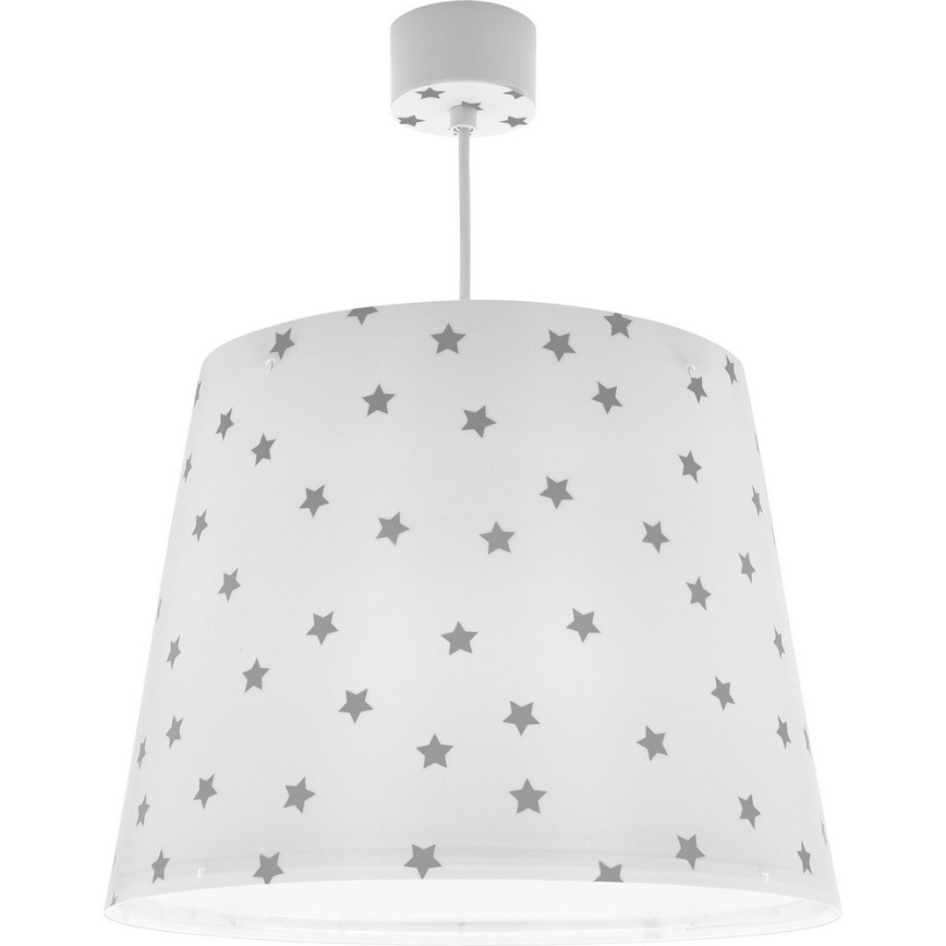 Dalber 82212B - Детски полилей STAR LIGHT 1xE27/60W/230V бял