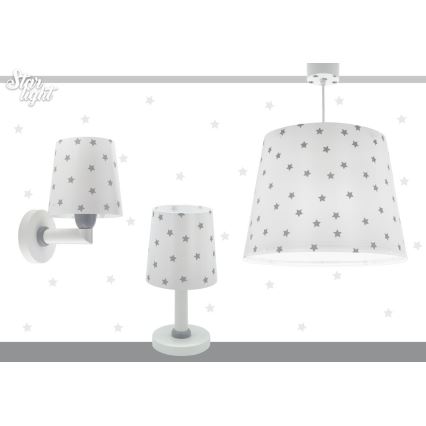 Dalber 82212B - Детски полилей STAR LIGHT 1xE27/60W/230V бял
