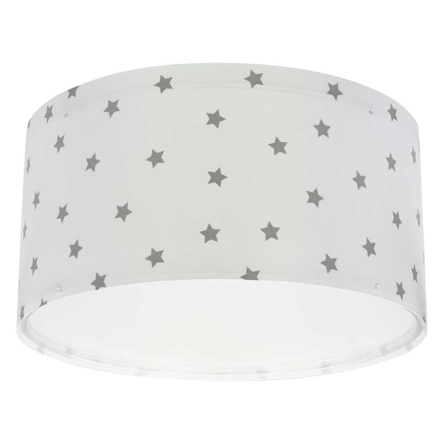 Dalber 82216B - Детска лампа STAR LIGHT 2xE27/60W/230V бял