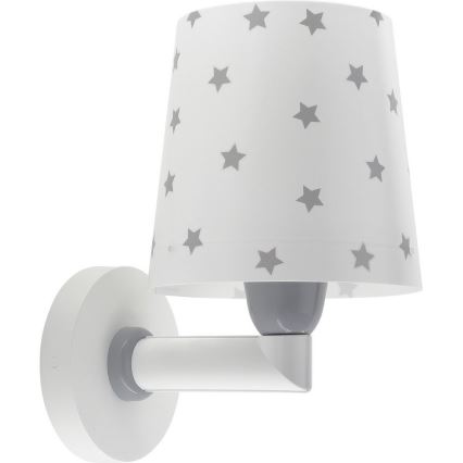 Dalber 82219B - Детски аплик STAR LIGHT 1xE27/60W/230V бял