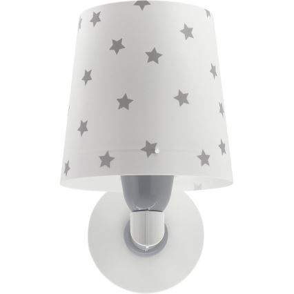 Dalber 82219B - Детски аплик STAR LIGHT 1xE27/60W/230V бял