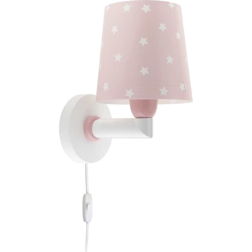 Dalber 82219S - Детски аплик STAR LIGHT 1xE27/60W/230V розов