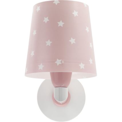 Dalber 82219S - Детски аплик STAR LIGHT 1xE27/60W/230V розов