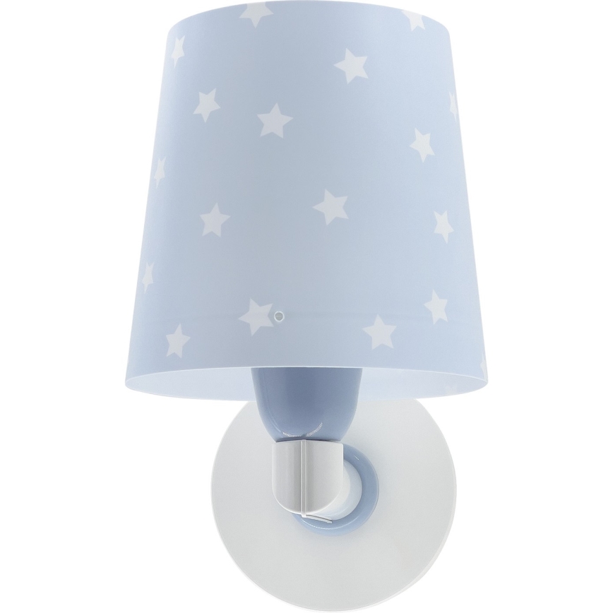 Dalber 82219T - Детски аплик STAR LIGHT 1xE27/60W/230V син
