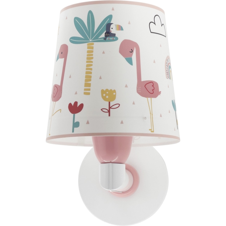 Dalber 82469 - Детски аплик FLAMINGO 1xE27/15W/230V