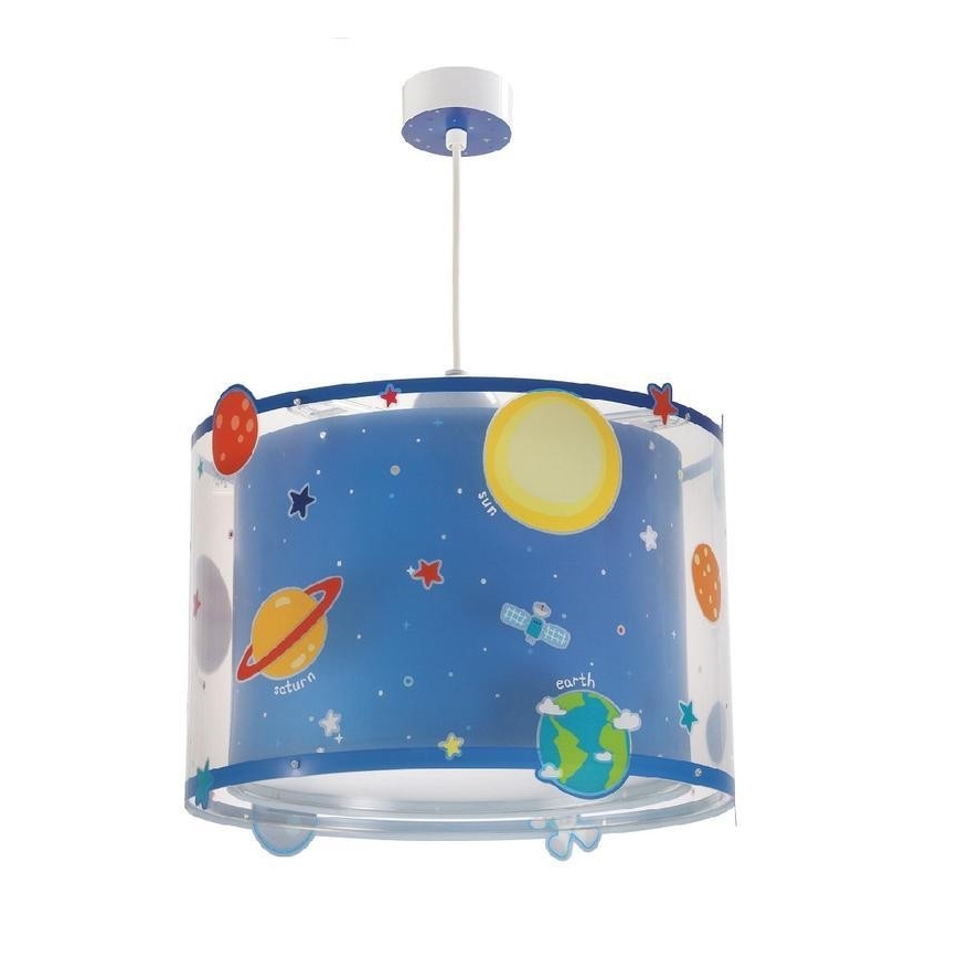 Dalber D-41342 - Детски Полилей PLANETS 1xE27/60W/230V