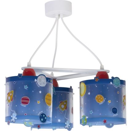 Dalber D-41344 - Детски полилей PLANETS 3xE27/60W/230V