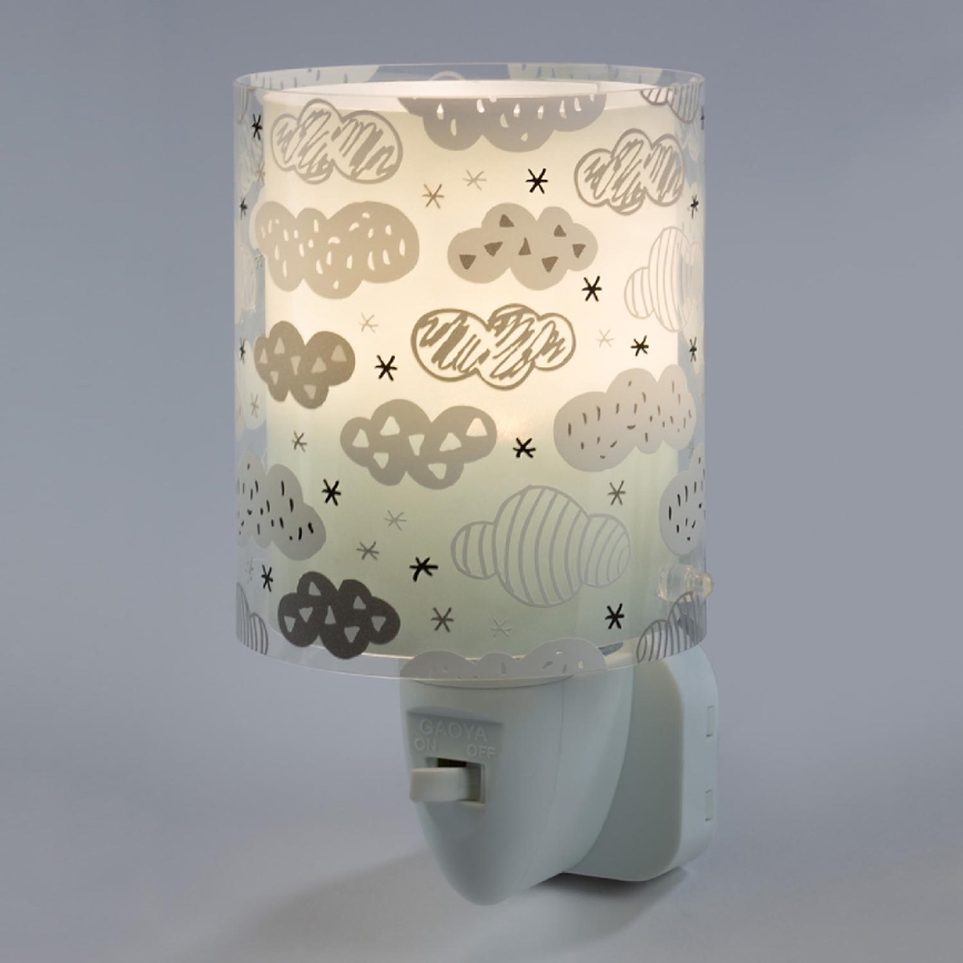 Dalber D-41415H - LED Нощно осветление CLOUDS 1xE14/0,3W/230V