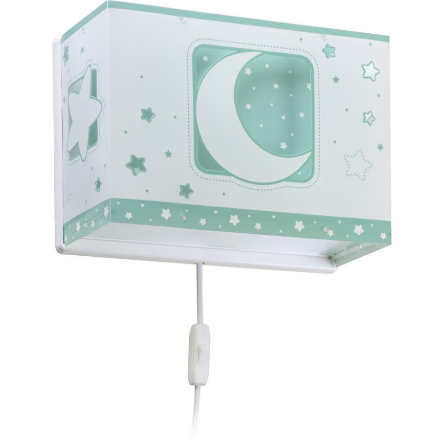 Dalber D-63238H - Детскo Стенна лампа MOONLIGHT 1xE27/60W/230V