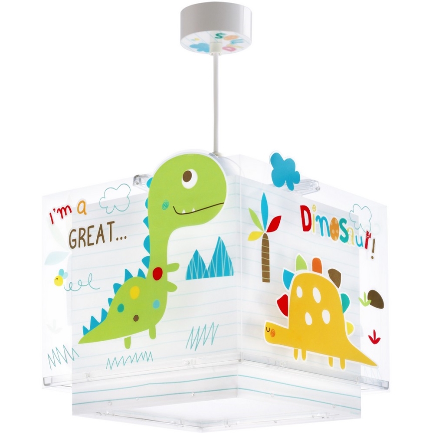 Dalber D-73452 - Детски полилей DINOS 1xE27/60W/230V