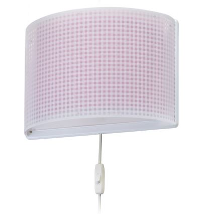Dalber D-80228S - Детскo Стенна лампа VICHY 1xE27/60W/230V