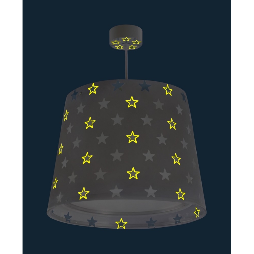 Dalber D-81212E - Детски Полилей STARS 1xE27/60W/230V
