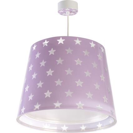 Dalber D-81212L - Детски Полилей висящ на кабел STARS 1xE27/60W/230V