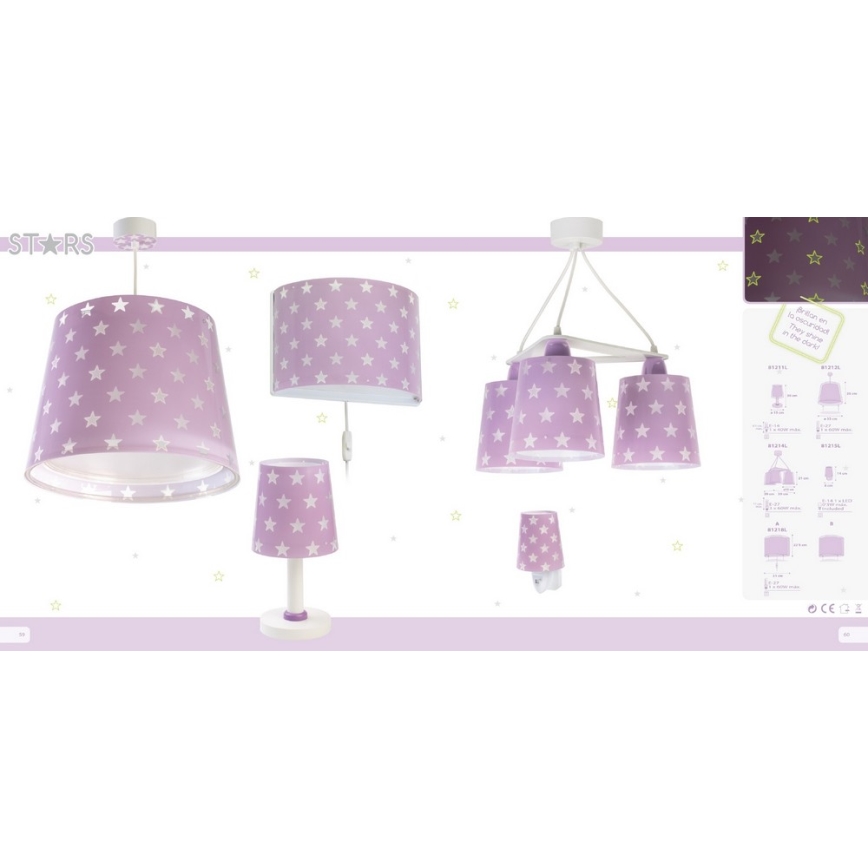 Dalber D-81215L - LED Нощно осветление STARS 1xE14/0,3W/230V