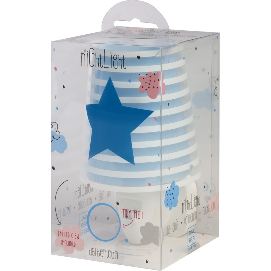 Dalber D-92193 - LED нощна лампа LIGHT FEELING 1xE14/0,5W/230V