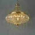 Där Lighting ASM0675 - полилей на верига ASMARA 6xE14/40W/230V месинг