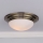Där Lighting BAR5075 - Таванно осветително тяло за баня BARCLAY 1xE27/60W/230V Ø 38 см месинг
