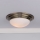 Där Lighting BAR5275 - Таванно осветително тяло за баня BARCLAY 1xE27/60W/230V диаметър 31 см месинг