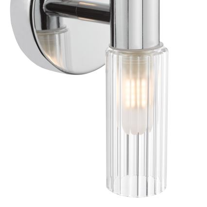 Där Lighting BOL0950 - Стенна лампа за баня BOLTON 2xG9/5W/230V IP44 лъскав хром