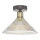 Där Lighting BOY0175 - Плафон BOYD 1xE27/60W/230V, диаметър 25 см, месинг/прозрачно стъкло