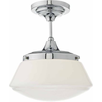 Där Lighting CAD0150 - Повърхностно монтиран полилей за баня CADEN 1xE27/60W/230V IP44, лъскав хром