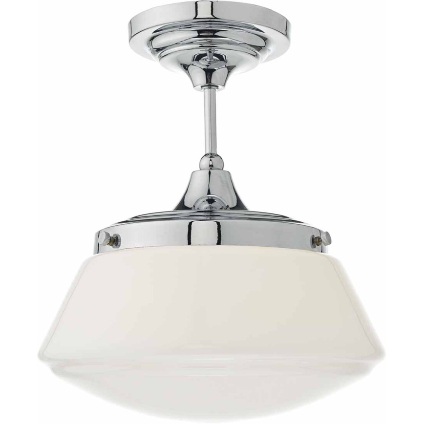 Där Lighting CAD0150 - Повърхностно монтиран полилей за баня CADEN 1xE27/60W/230V IP44, лъскав хром