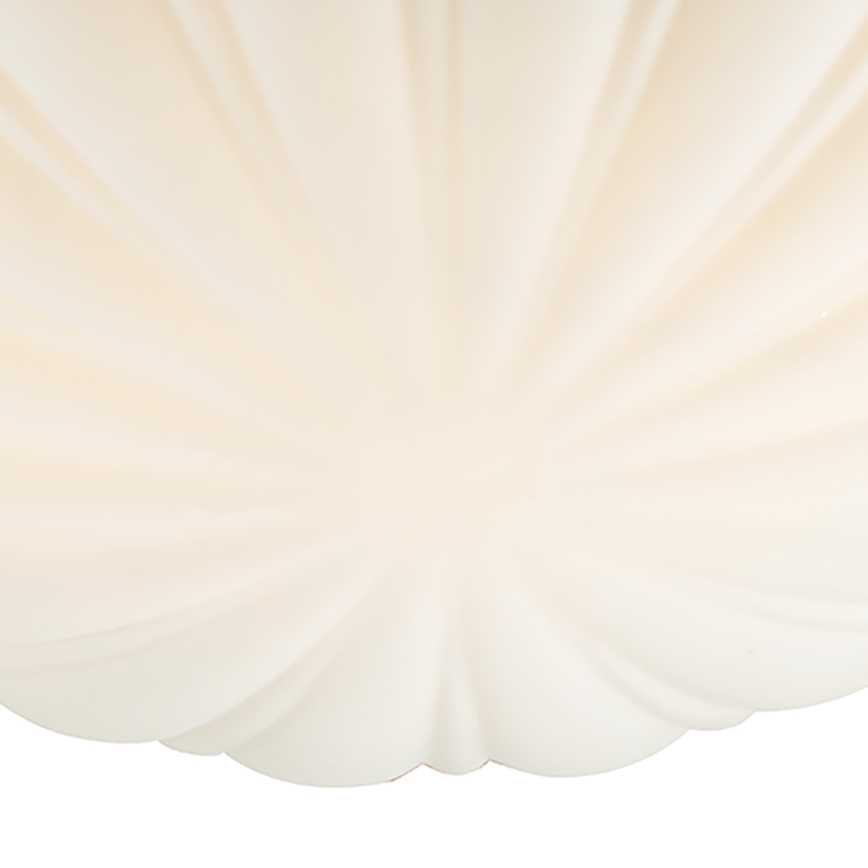 Där Lighting CAF502 - Таванно осветително тяло за баня CAFE 1xE27/60W/230V Ø 27 см IP44 бяло