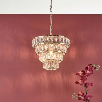Där Lighting CER0135 - Полилей на верига CERYS 1xE27/60W/230V златист