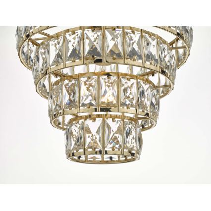 Där Lighting CER0135 - Полилей на верига CERYS 1xE27/60W/230V златист