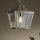 Där Lighting CHU0175 - Полилей на верига CHURCHILL 1xE27/60W/230V месинг