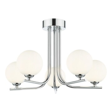 Där Lighting CRA5450-02 - Полилей на штанга CRADLE 5xG9/25W/230V лъскав хром