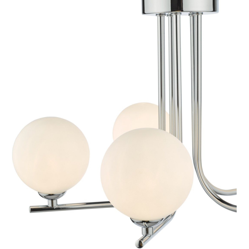 Där Lighting CRA5450-02 - Полилей на штанга CRADLE 5xG9/25W/230V лъскав хром