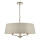 Där Lighting CRI0429 - Полилей на верига CRISTIN 4xE14/40W/230V месинг/таупе