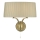 Där Lighting CRI0929 - Настенна лампа CRISTIN 2xE14/40W/230V месинг/таупе
